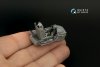 Quinta Studio QD48388 F-16A MLU 3D-Printed & coloured Interior on decal paper (Kinetic) 1/48